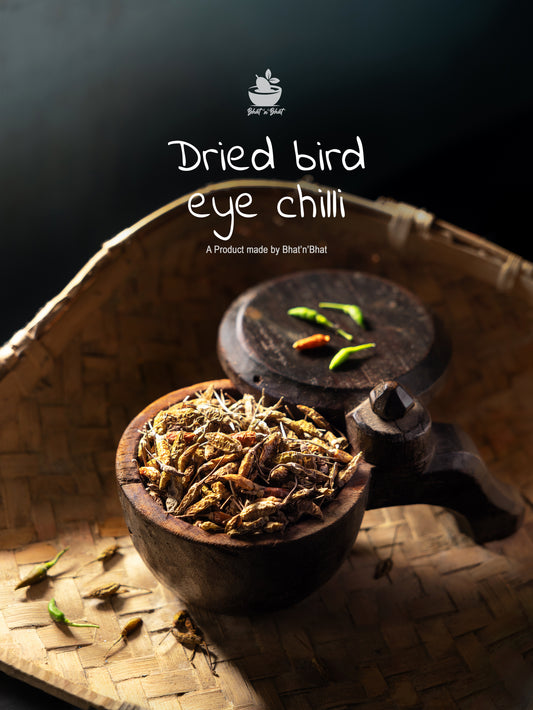 Dried bird eye chilli