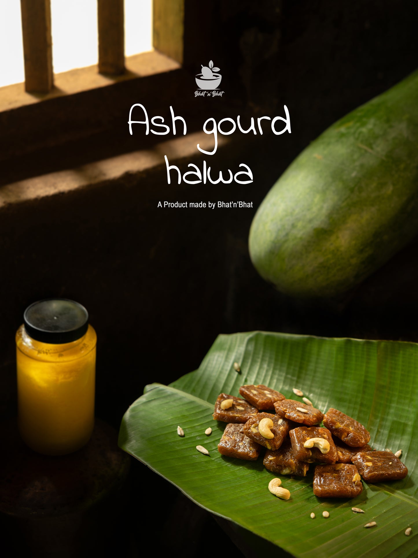 Ash gourd halwa